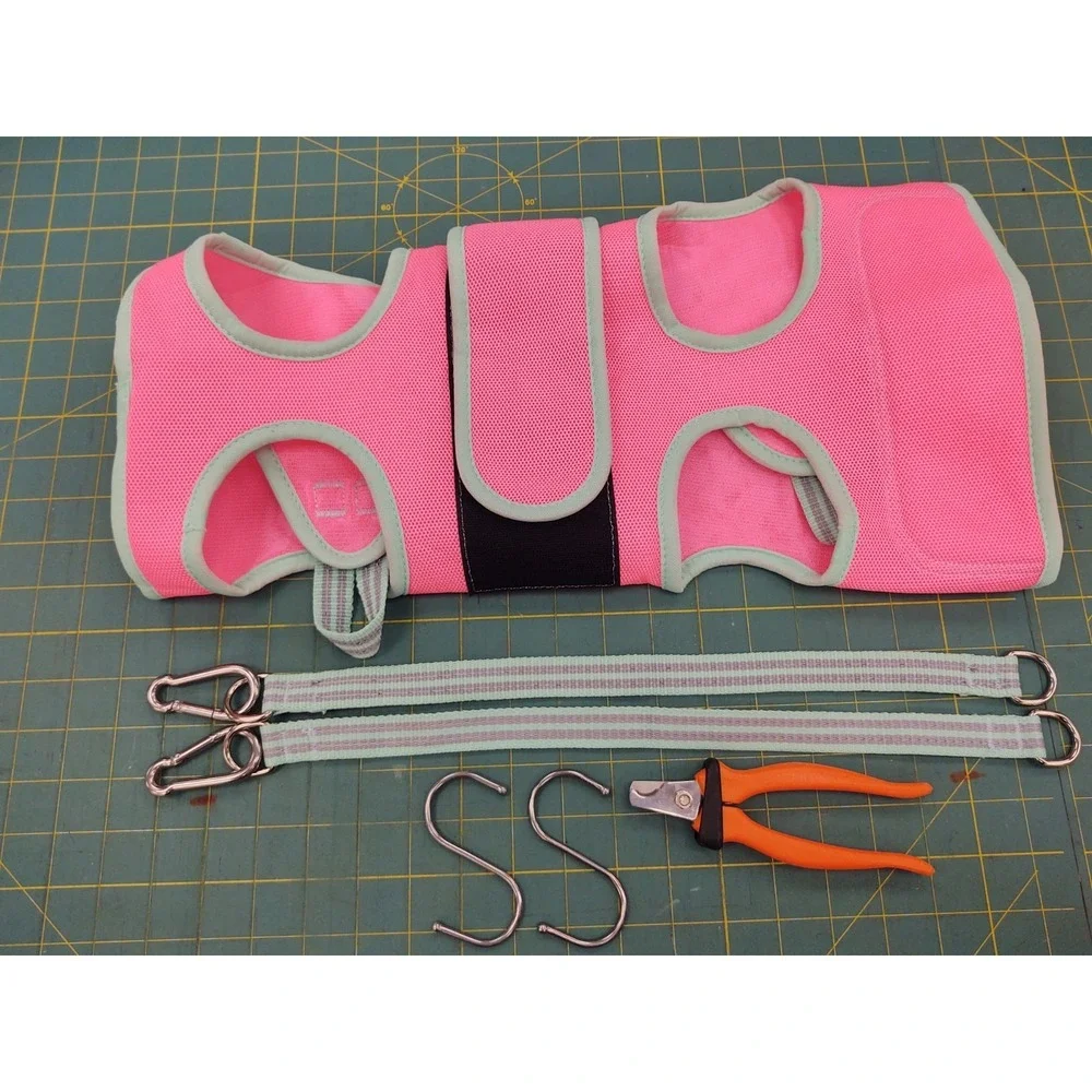 Small Pet Dog Grooming Hammock Restraint Harness Sling Hair Nail Trimming